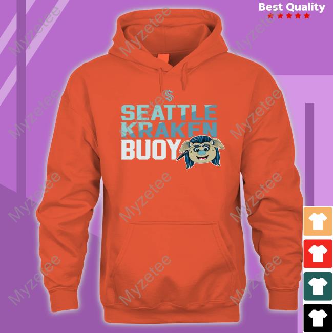 Official Seattle Kraken Mascot Head T-Shirt, hoodie, sweater, long