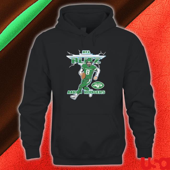 Aaron Rodgers New York Jets Homage Blitz Graphic shirt, hoodie, sweater,  long sleeve and tank top