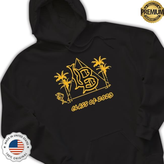 Long Beach State Athletics Grad Lb 2023 Black Shirt