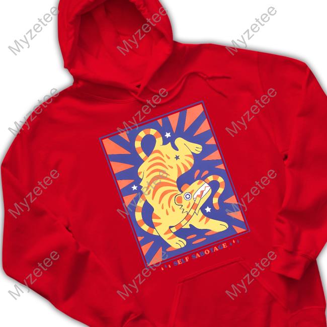 Self Sabotage Orange Colorway T Shirts