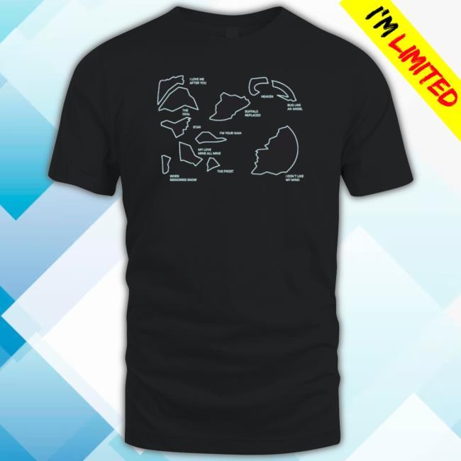 Official Mitski Shards Tee Shirt Official Mitski Shards Tee Shirt