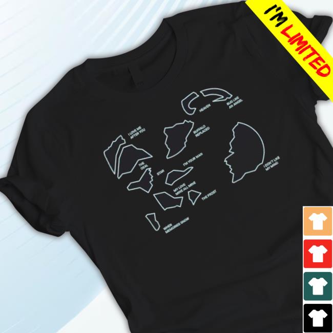 Official Mitski Shards Tee Shirt Official Mitski Shards Tee Shirt