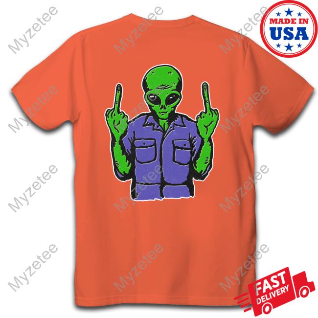 Neck Deep Merch Generic Pop Punk Alien Long Sleeved T-Shirt Neck Deep Merch Generic Pop Punk Alien Long Sleeved T-Shirt