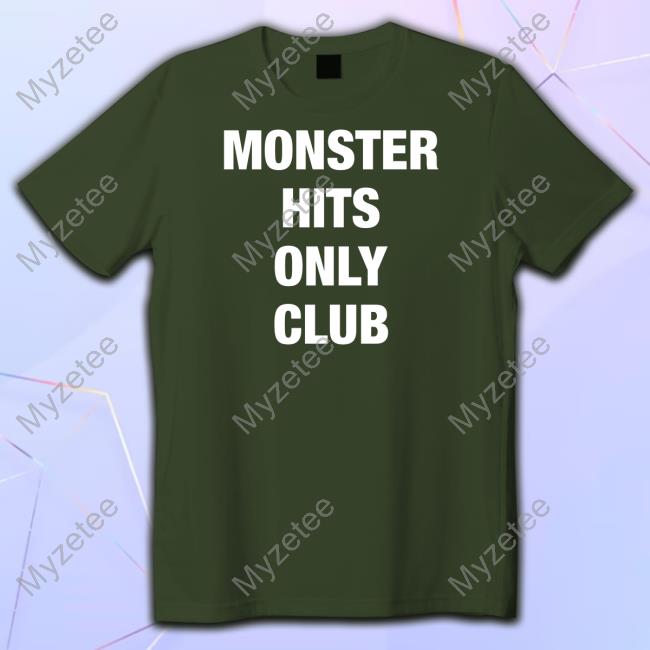Barstoolsports Merch Monster Hits Only Club T Shirt Barstoolsports Merch Monster Hits Only Club T Shirt