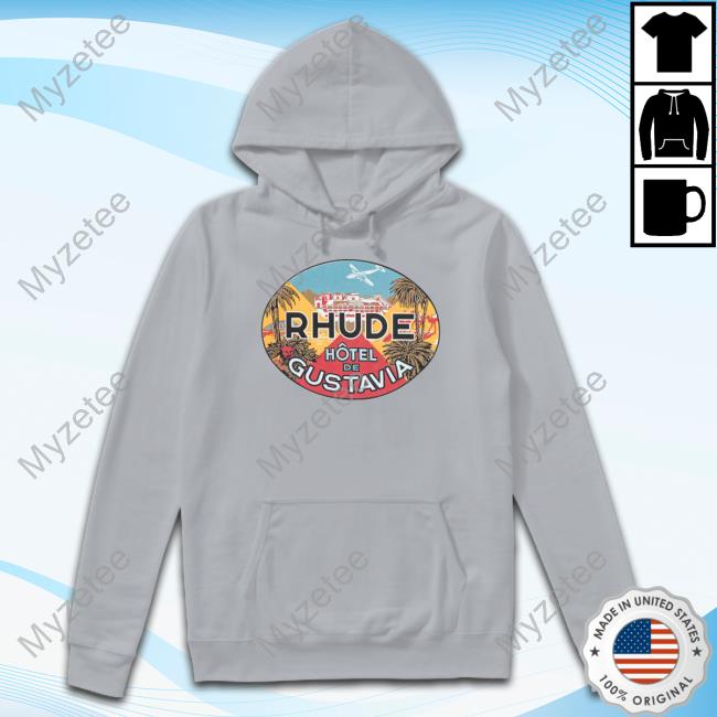 King Bryce Rhude Hotel De Gustavia Hoodie King Bryce Rhude Hotel De Gustavia Hoodie