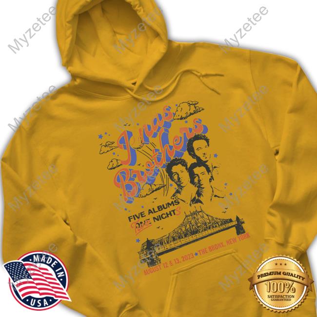 Jonas Brothers Yankee Stadium Bronx, NY Aug 12 & 13 2023 Poster shirt,  hoodie, sweater, long sleeve and tank top