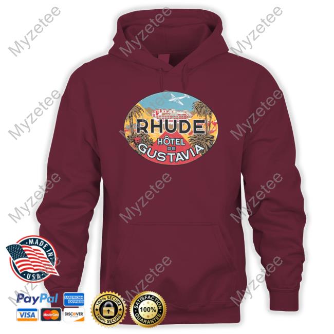 King Bryce Rhude Hotel De Gustavia Hoodie King Bryce Rhude Hotel De Gustavia Hoodie
