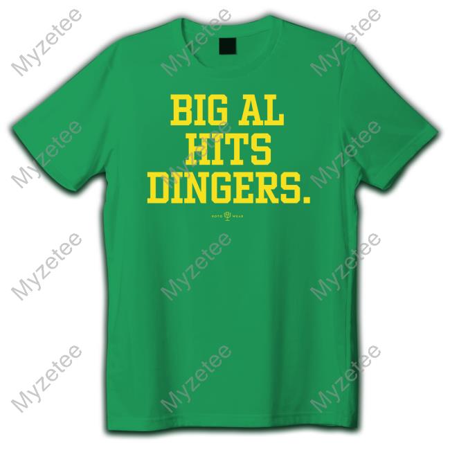 Big Al Hits Dingers Sweatshirt Big Al Hits Dingers Sweatshirt