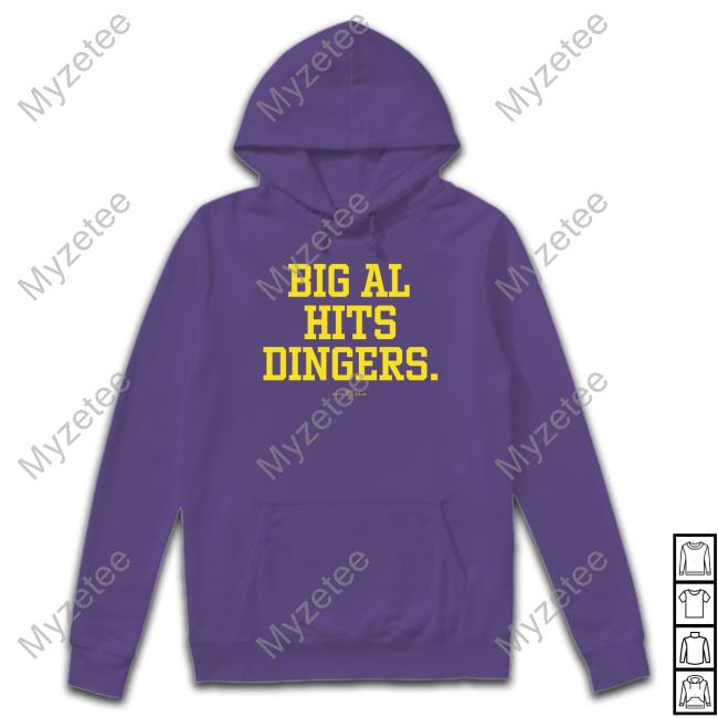 Big Al Hits Dingers Sweatshirt Big Al Hits Dingers Sweatshirt