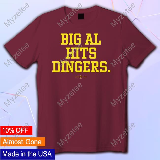 Big Al Hits Dingers Sweatshirt Big Al Hits Dingers Sweatshirt