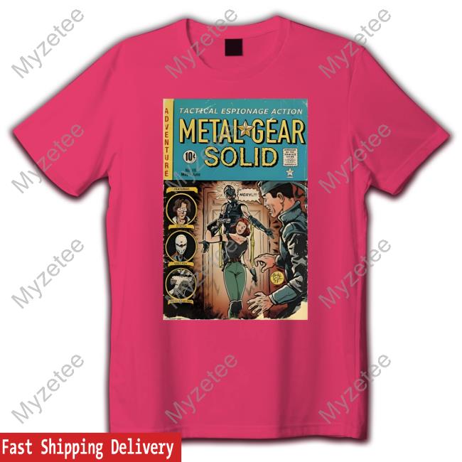Tactical Espionage Action Metal Gear Solid Poster Sweatshirt Tactical Espionage Action Metal Gear Solid Poster Sweatshirt