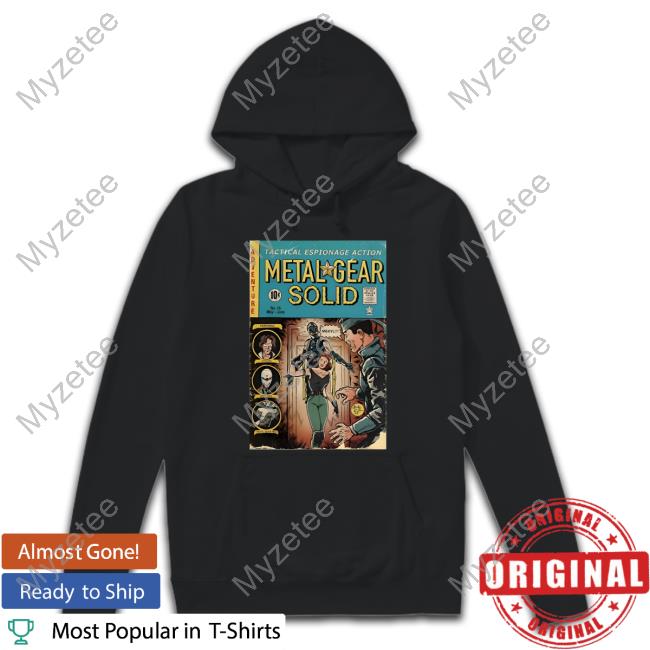 Tactical Espionage Action Metal Gear Solid Poster Sweatshirt Tactical Espionage Action Metal Gear Solid Poster Sweatshirt