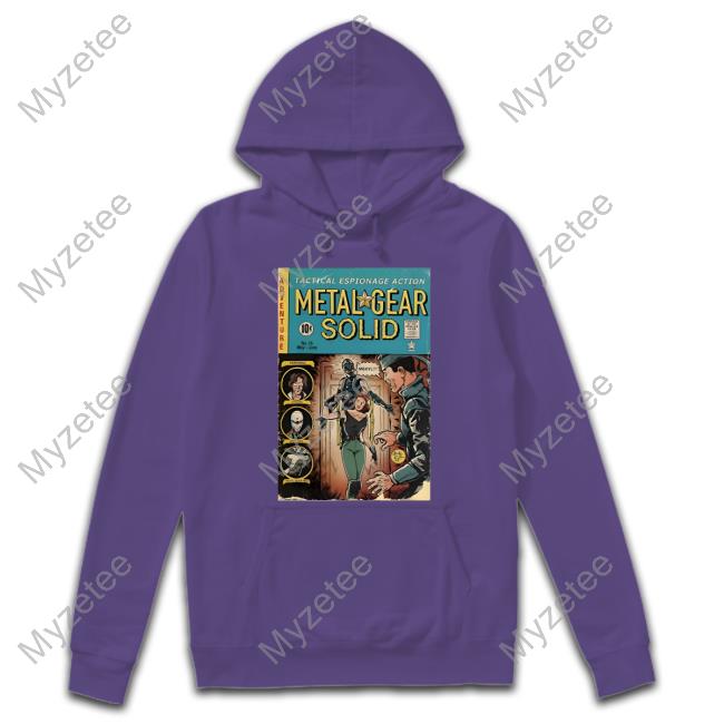 Tactical Espionage Action Metal Gear Solid Poster Sweatshirt Tactical Espionage Action Metal Gear Solid Poster Sweatshirt