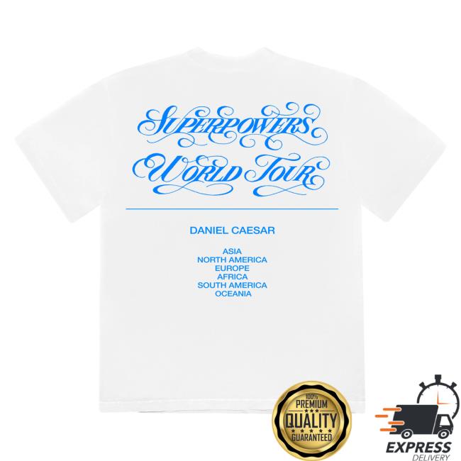 Official Daniel Caesar Merch Shop Superpowers World Tour Portrait Crewneck DanielCaesar Official Daniel Caesar Merch Shop Superpowers World Tour Portrait Crewneck DanielCaesar