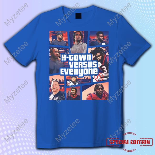 Htown Versus Everyone Gta Football Sweatshirt Htown Versus Everyone Gta Football Sweatshirt