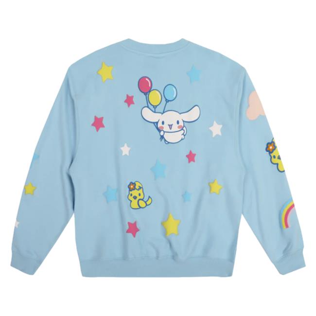Official Sanrio Apparel Clothing Merch Store Shop Cinnamoroll X Dumbgood Star Crew neck Official Sanrio Apparel Clothing Merch Store Shop Cinnamoroll X Dumbgood Star Crew neck