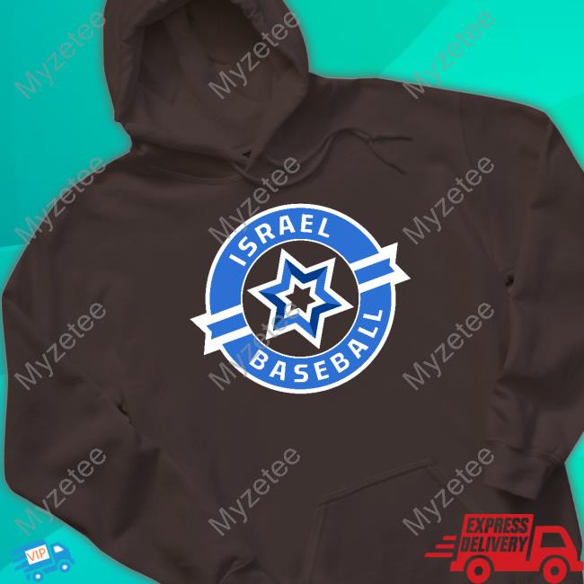 Israelbaseball Merch Israel Baseball Seal Hoodie Israelbaseball Merch Israel Baseball Seal Hoodie