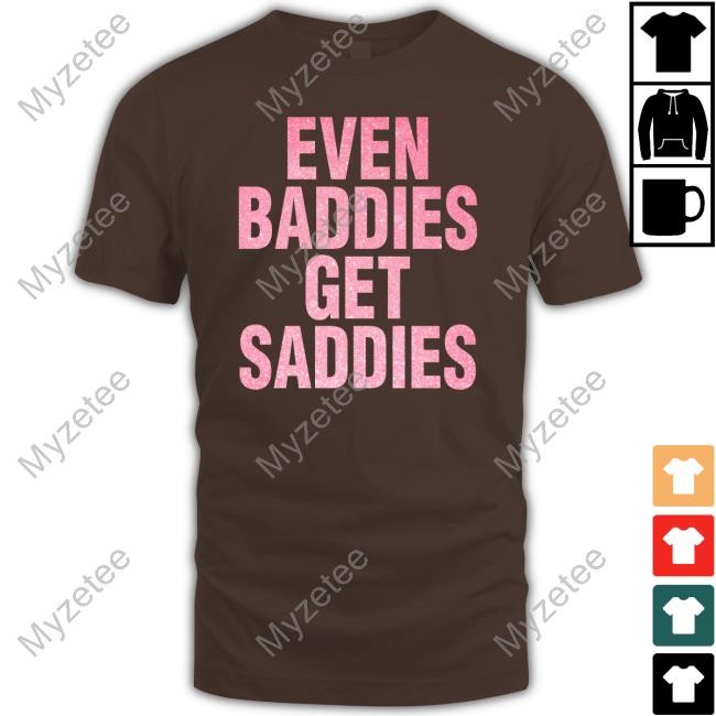 Joe Jonas Merch Even A Baddie Gets Saddies Hoodie Joe Jonas Merch Even A Baddie Gets Saddies Hoodie