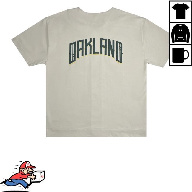 Oaklandish Merch Oakland Ballers Heavy Baseball Jersey Oaklandish Merch Oakland Ballers Heavy Baseball Jersey