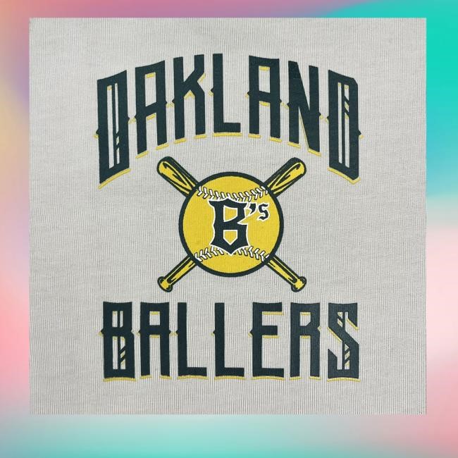 Oaklandish Merch Oakland Ballers Heavy Baseball Jersey Oaklandish Merch Oakland Ballers Heavy Baseball Jersey