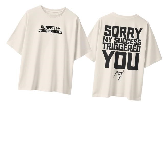 Iamblaksheep Merch Store Shop Sorry My Success Triggered You Sweater - Myzetee Shop