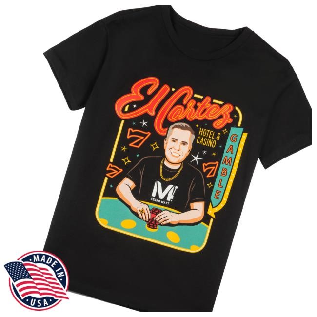 Official Vegas Matt Merch Shop Store El Cortez Vegas Matt Long Sleeve Shirt - Myzetee Shop