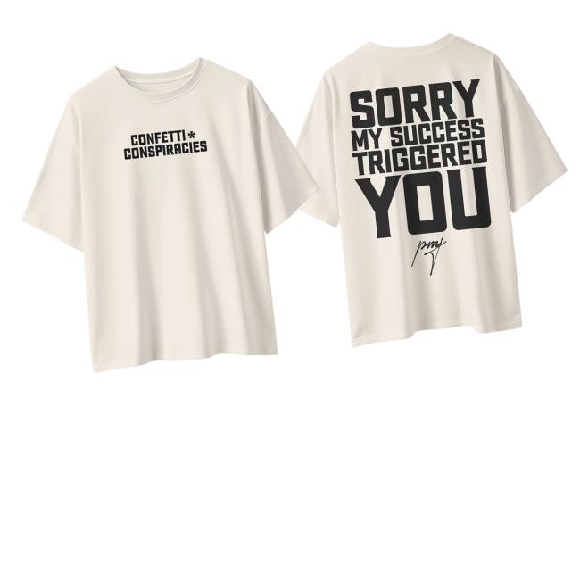 Iamblaksheep Merch Store Shop Sorry My Success Triggered You Sweater - Myzetee Shop