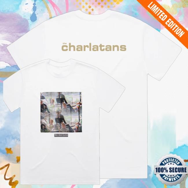 The Charlatans We Are Love White Tank Top - Myzetee Shop